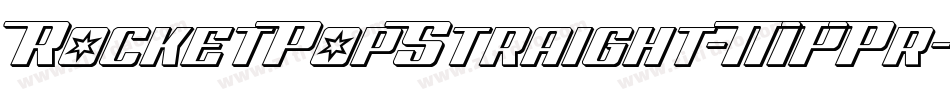 RocketPopStraight-MPPr字体转换