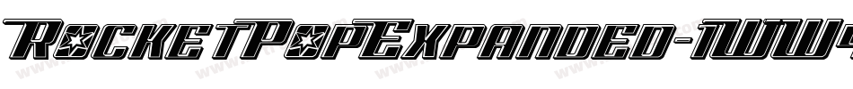 RocketPopExpanded-1WW4字体转换