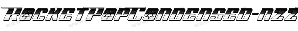 RocketPopCondensed-nzzJ字体转换