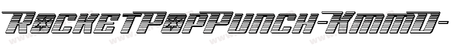 RocketPopPunch-KmmD字体转换