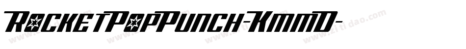 RocketPopPunch-KmmD字体转换