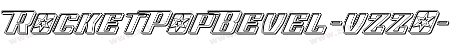 RocketPopBevel-vzzO字体转换