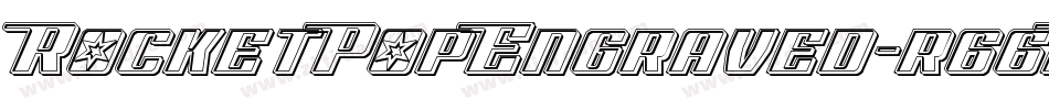 RocketPopEngraved-r66A字体转换