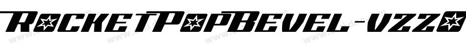 RocketPopBevel-vzzO字体转换