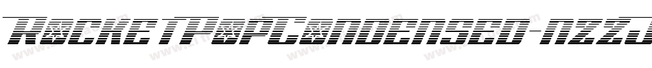 RocketPopCondensed-nzzJ字体转换