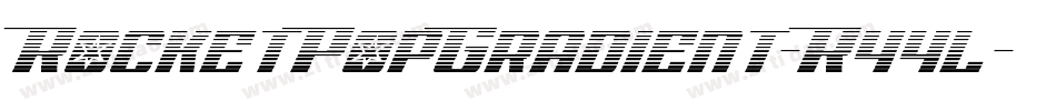 RocketPopGradient-R44l字体转换