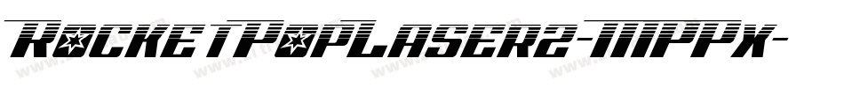 RocketPopLaser2-MPPx字体转换