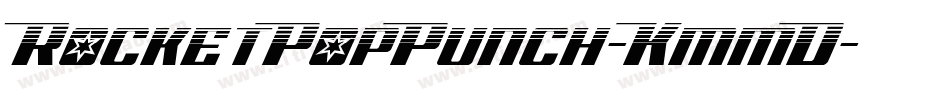 RocketPopPunch-KmmD字体转换