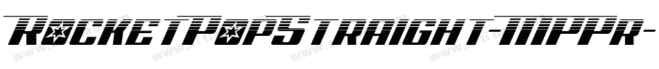 RocketPopStraight-MPPr字体转换