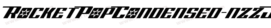 RocketPopCondensed-nzzJ字体转换