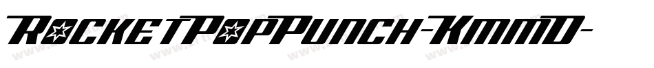 RocketPopPunch-KmmD字体转换