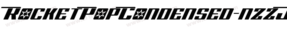 RocketPopCondensed-nzzJ字体转换