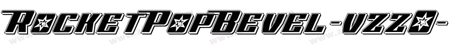 RocketPopBevel-vzzO字体转换