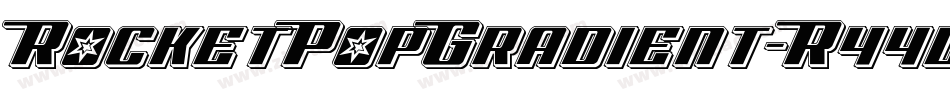 RocketPopGradient-R44l字体转换