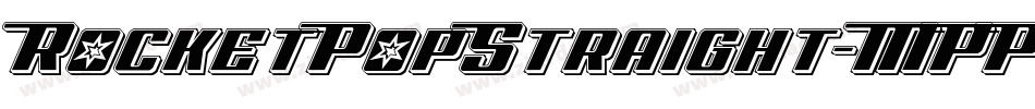 RocketPopStraight-MPPr字体转换