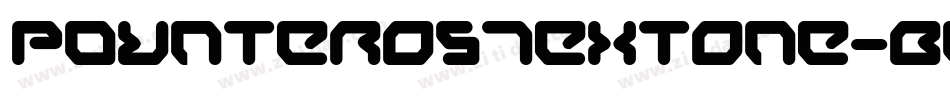 PoynterOSTextOne-Bold字体转换