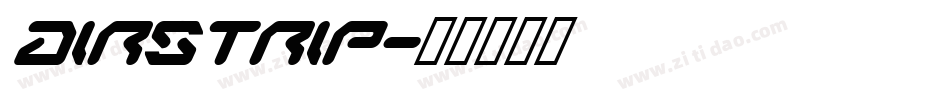 airstrip字体转换