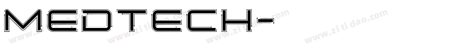 MedTech字体转换