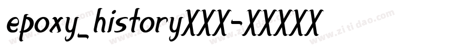 EpoXY_histoRy转换器字体转换