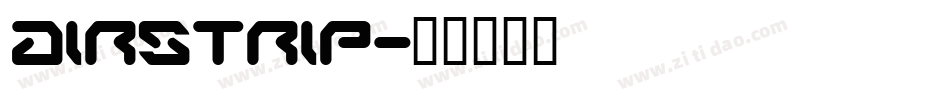 airstrip字体转换