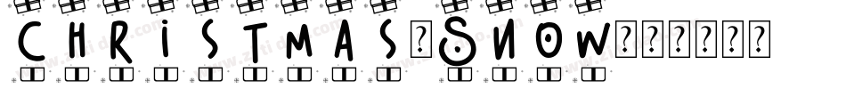 Christmas-Snow字体转换