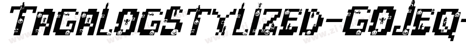 TagalogStylized-GOJeq字体转换