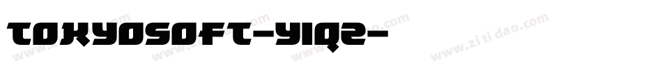 Tokyosoft-y1qZ字体转换