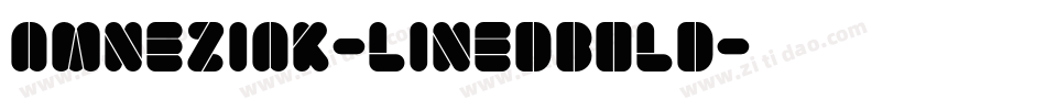Amneziak-LinedBold字体转换