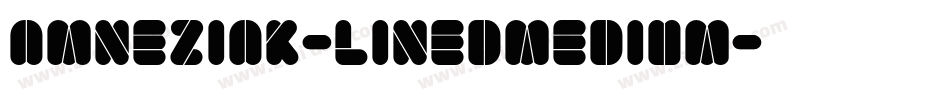 Amneziak-LinedMedium字体转换