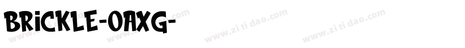 Brickle-0axG字体转换