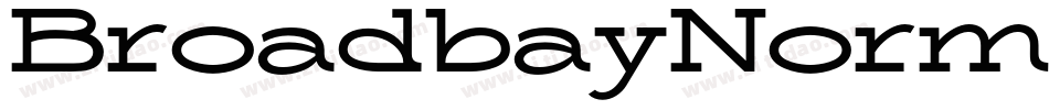 BroadbayNormal-JJv7字体转换