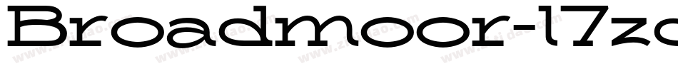 Broadmoor-l7zd字体转换