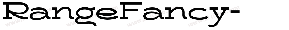 RangeFancy字体转换