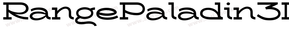 RangePaladin3DItalic-o8jz字体转换