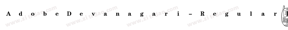 AdobeDevanagari-Regular手机版字体转换