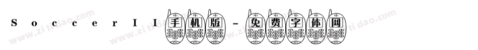 SoccerII手机版字体转换