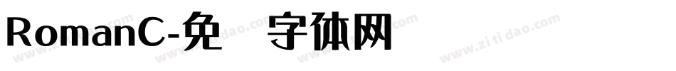 RomanC字体转换