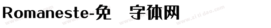 Romaneste字体转换