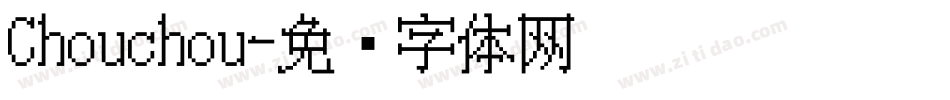 Chouchou字体转换