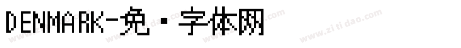 DENMARK字体转换