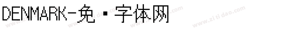 DENMARK字体转换