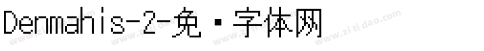 Denmahis-2字体转换