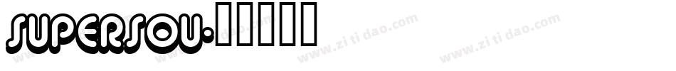 SUPERSOU字体转换