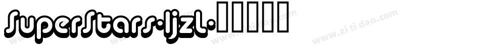 SuperStars-1jzL字体转换