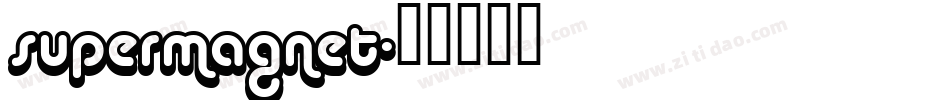 supermagnet字体转换