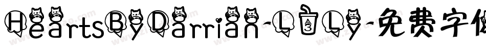 HeartsByDarrian-L3Ly字体转换