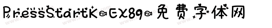 PressStartK-EX89字体转换
