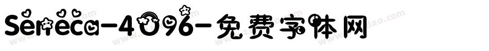 Seneca-4O96字体转换