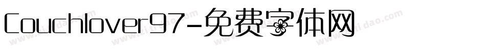 Couchlover97字体转换