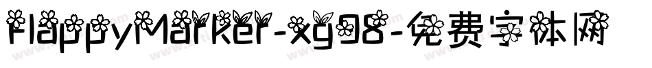 HappyMarker-xg98字体转换